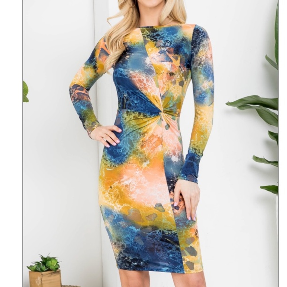 Galactic crystal Bodycon dress, NEW!